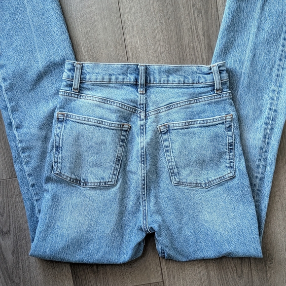 Reformation Liza Ultra High Rise Straight Jeans in Malta Size 27 - Picture 8 of 13